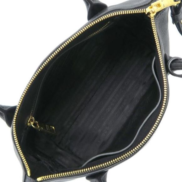 Prada Leather Black Shoulder Bag - Picture 2 of 9